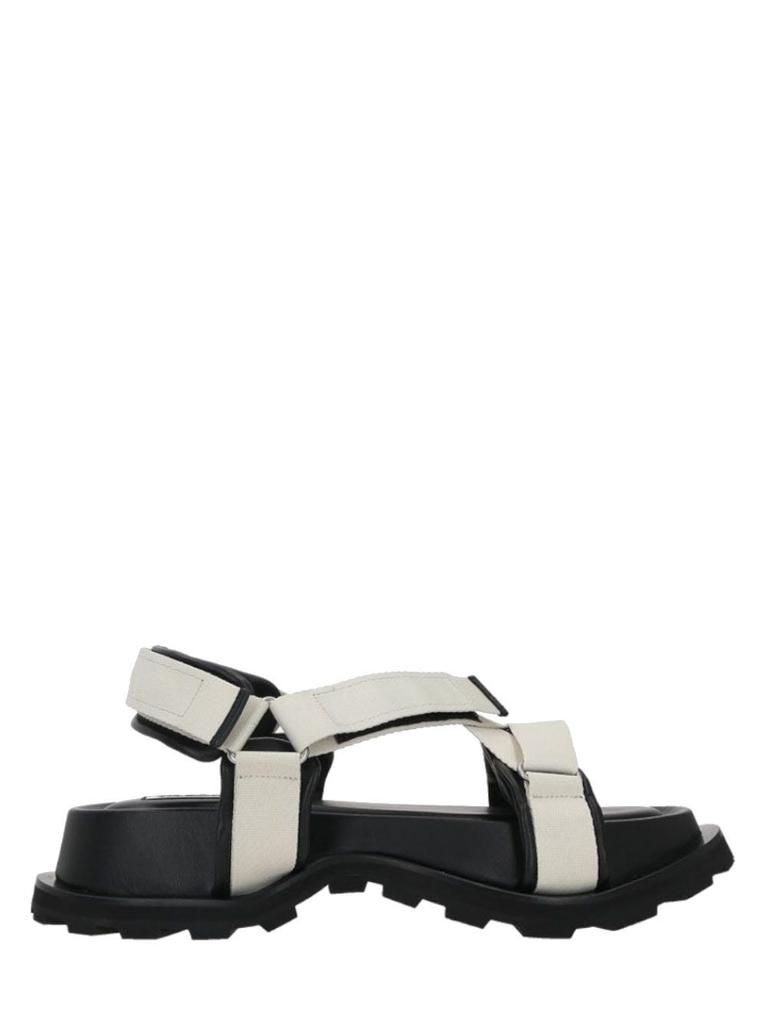 NA White flaform Sandals