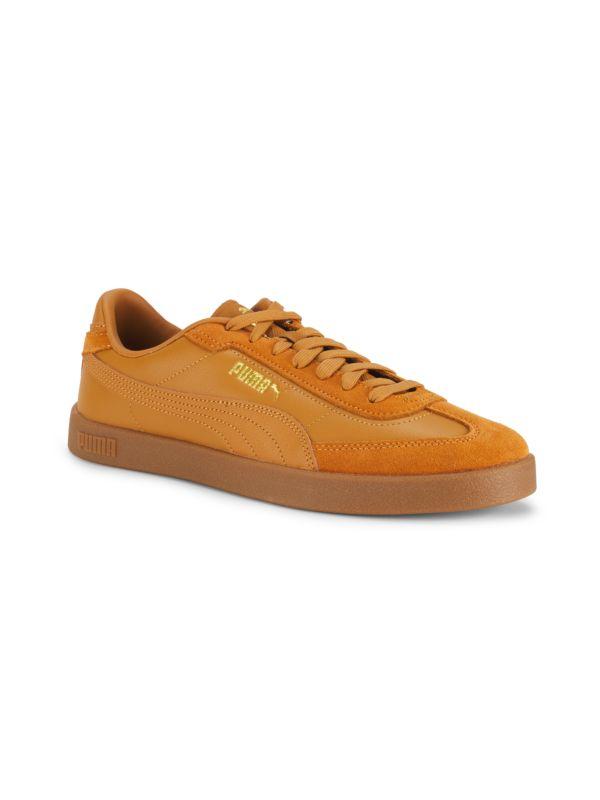 Puma Club II Era Logo Low-Top Sneakers