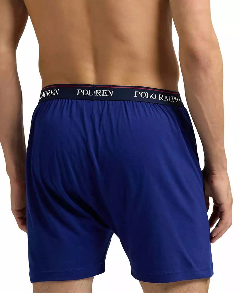 Ralph Lauren Men's 3-Pk. Cotton Classic Knit Boxers 4