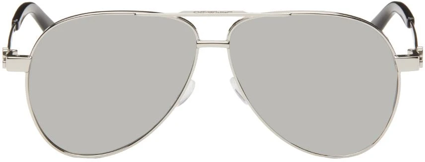 Off-White Silver Ruston Sunglasses 1