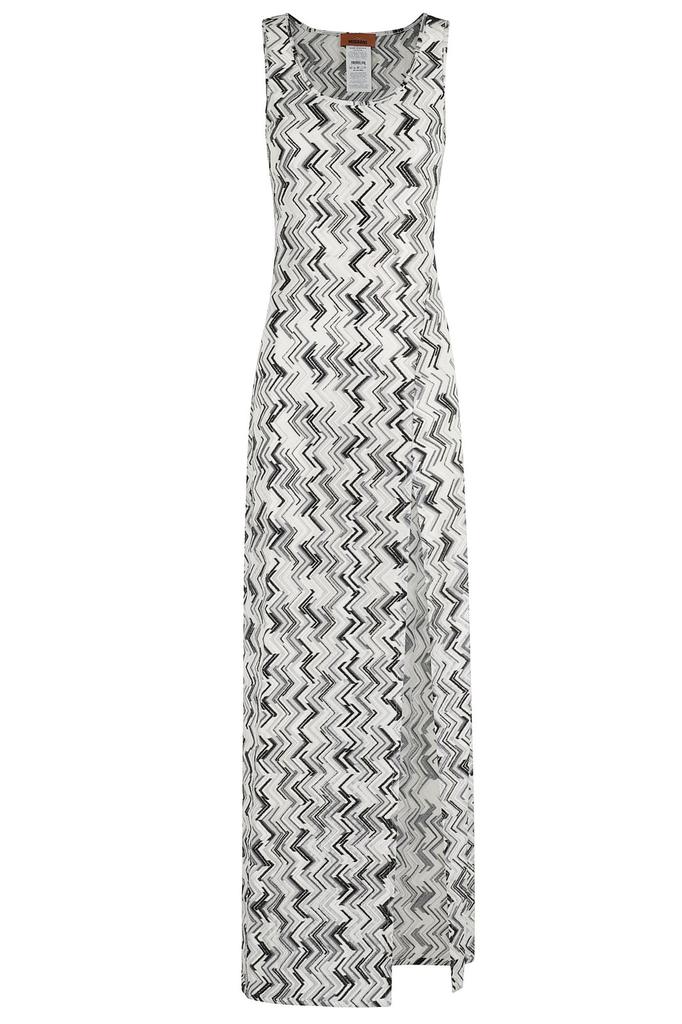 Missoni Missoni Slub Zigzag Long Cover-Up Dress