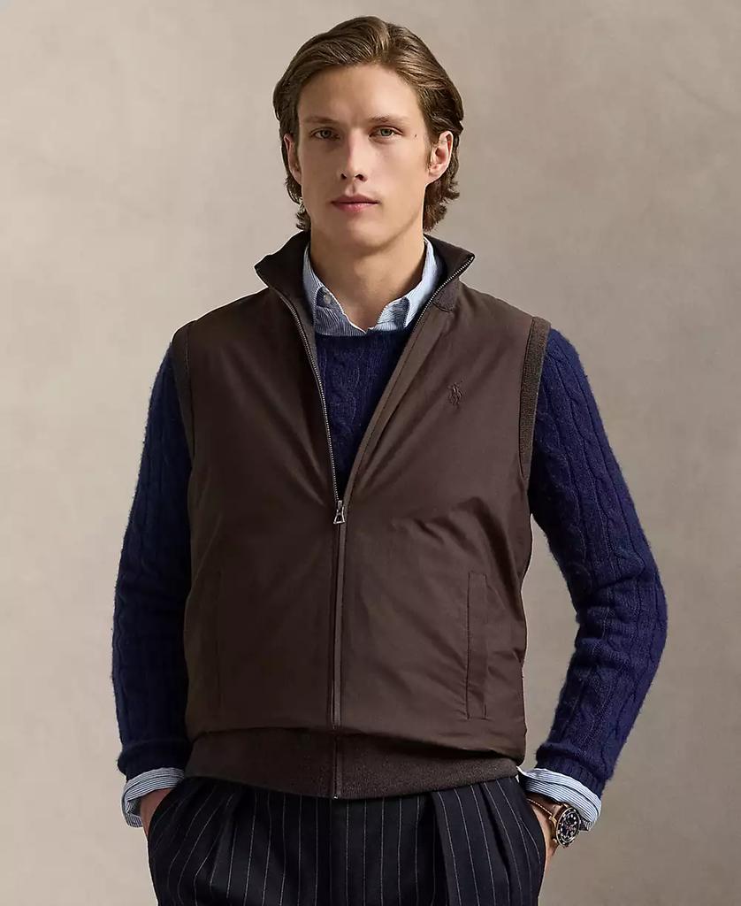 Ralph Lauren Men's Hybrid Full-Zip Sweater Vest