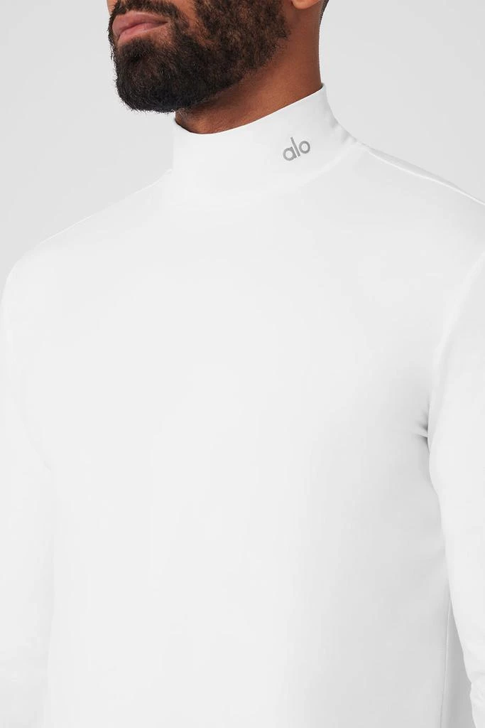 Alo Conquer Reform Mock Neck Long Sleeve - White 4