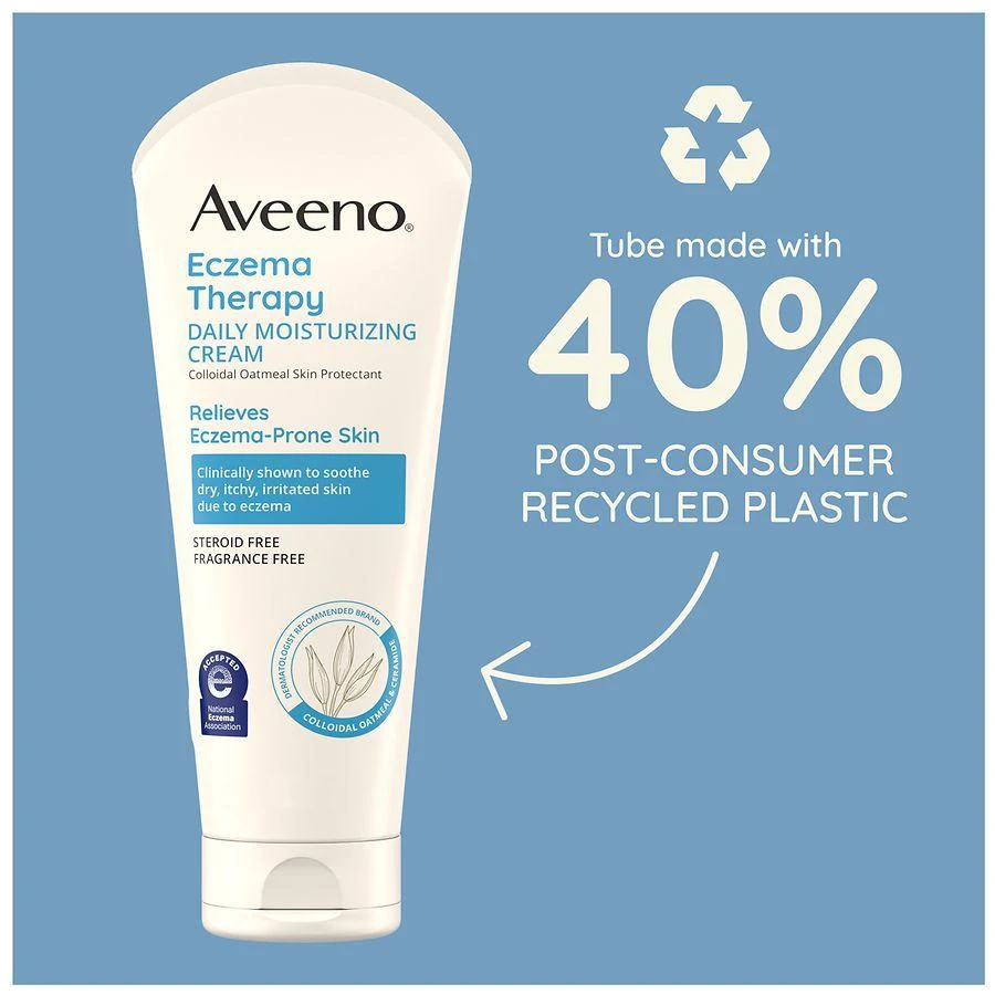 Aveeno Eczema Therapy Daily Soothing Body Cream, Steroid-Free Fragrance-Free 7