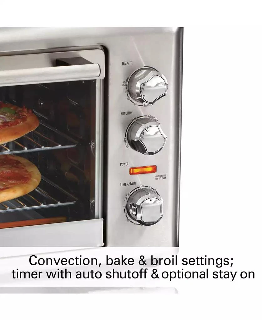 Hamilton Beach Countertop Oven with Convection & Rotisserie 6