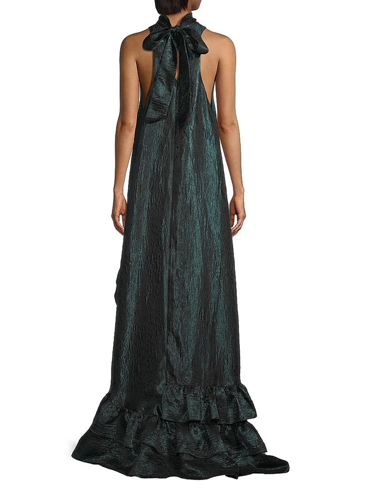 One33 Social Embossed Taffeta High-Low Dress 5