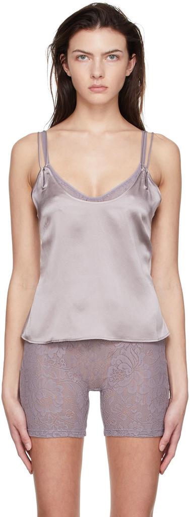 Araks SSENSE Exclusive Grey Silk Camisole