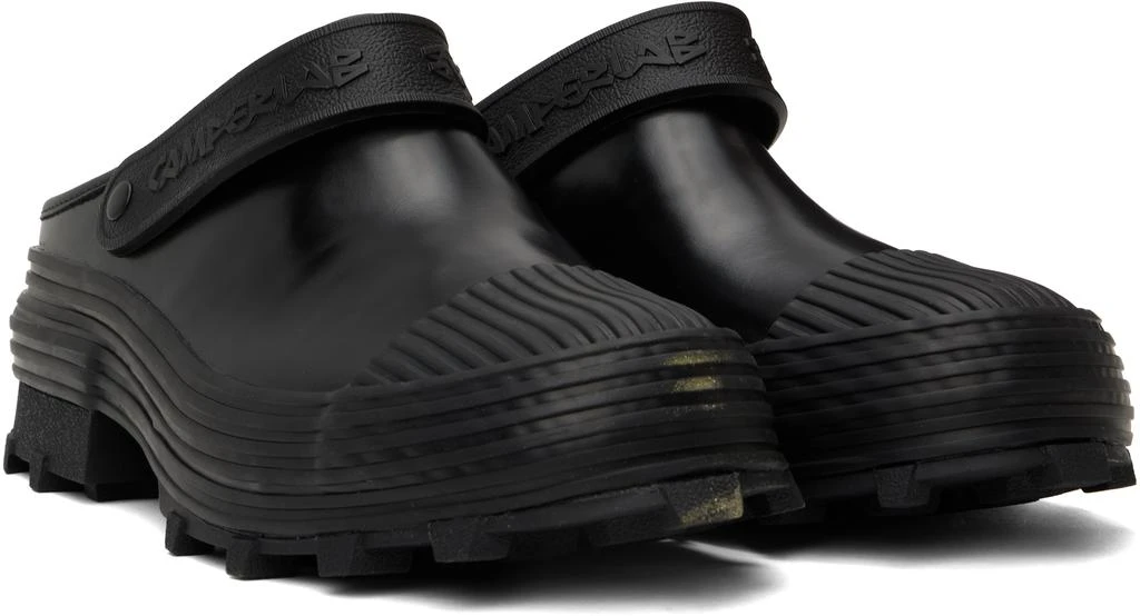 CAMPERLAB Black Traktori Clogs 4