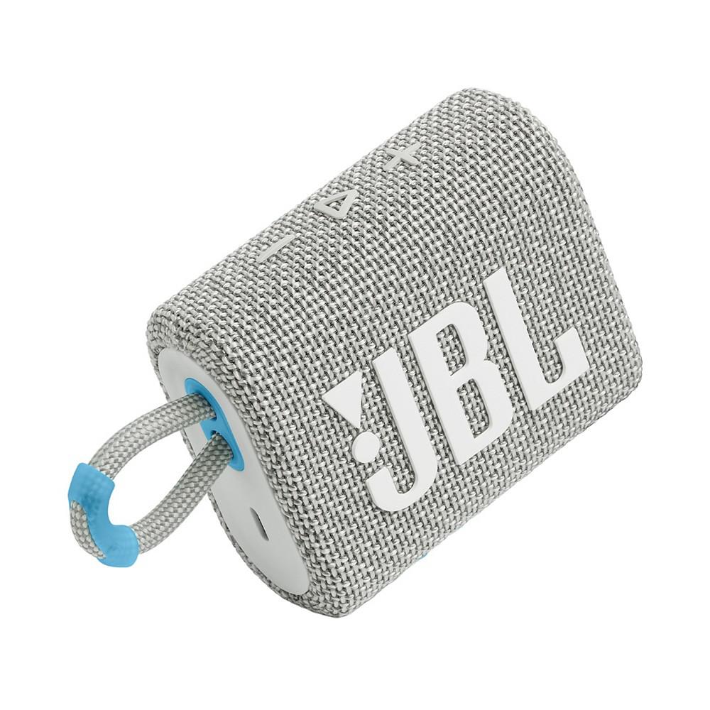 JBL Go 3 Water Resistance Bluetooth Speaker, Cloud White