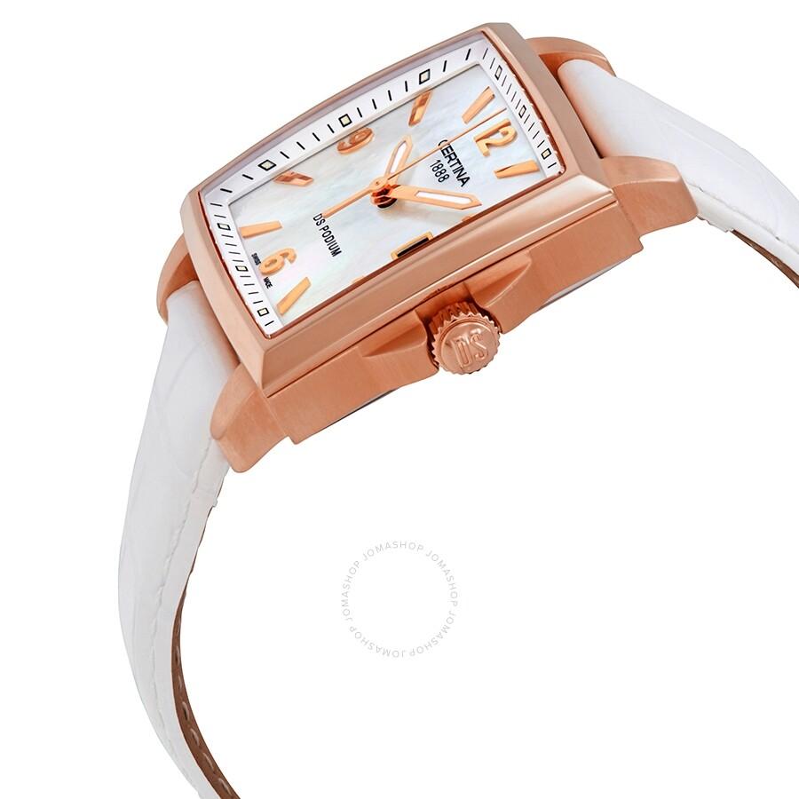 Certina DS Podium Mother of Pearl Dial Ladies Watch C001.310.36.117.00