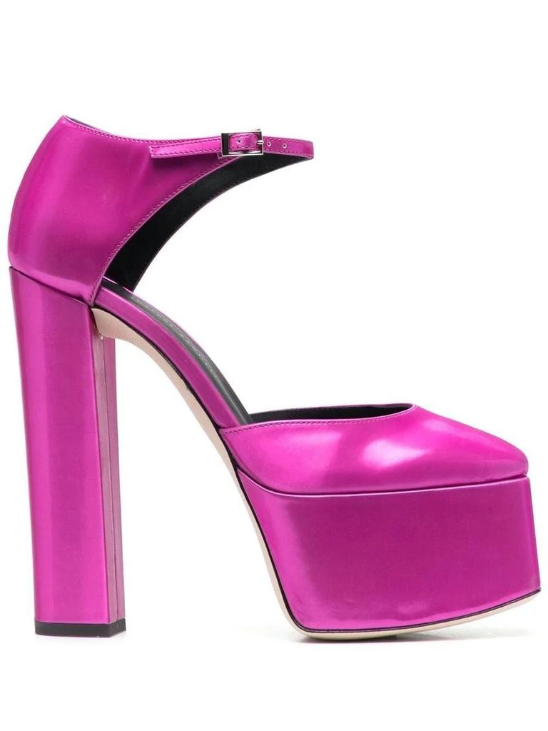 Giuseppe Zanotti Giuseppe Zanotti Leather Plateau Pumps 1