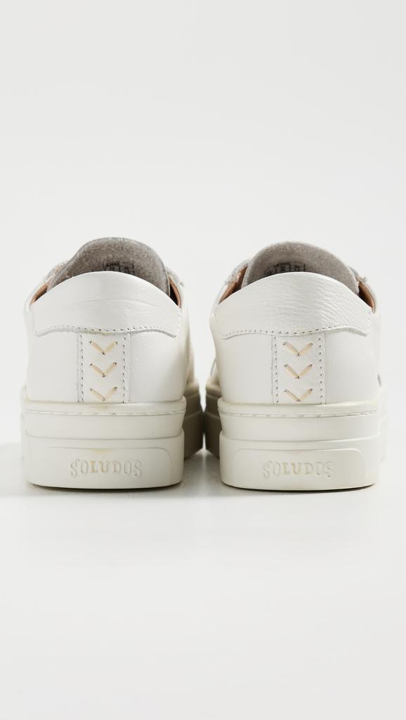 Soludos Ibiza Platform Leather Sneakers