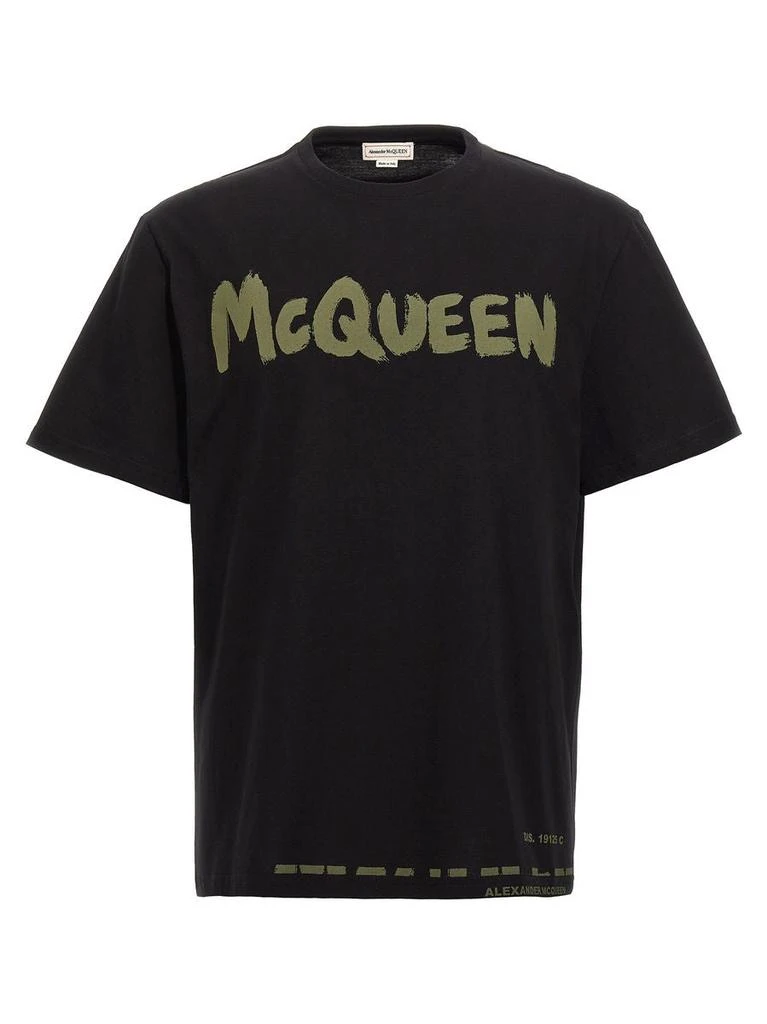 Alexander McQueen Alexander Mcqueen Logo Print T-Shirt 1