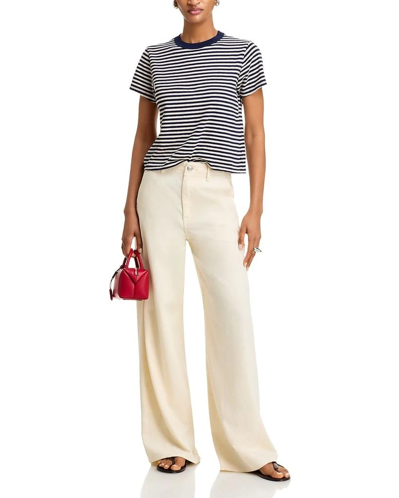 Velvet by Graham & Spencer Striped Crewneck Tee 2