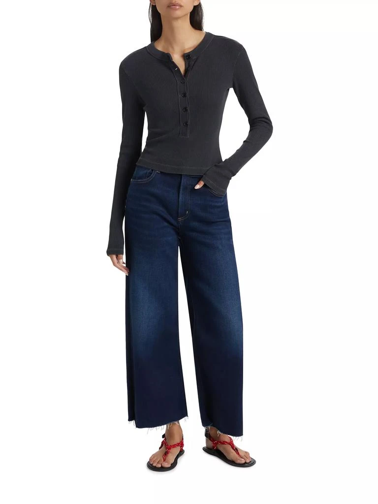 Citizens of Humanity Varra Rib-Knit Henley 2