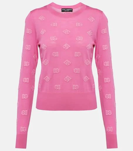 Dolce 
Gabbana Wool and silk jacquard sweater 1