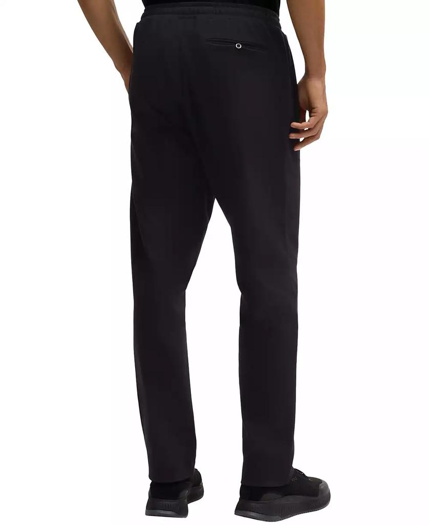 HUGO BOSS ヒューゴボス トラックパンツ Double B Monogram BOSS - Cotton tracksuit bottoms with Double B monogram - Black
