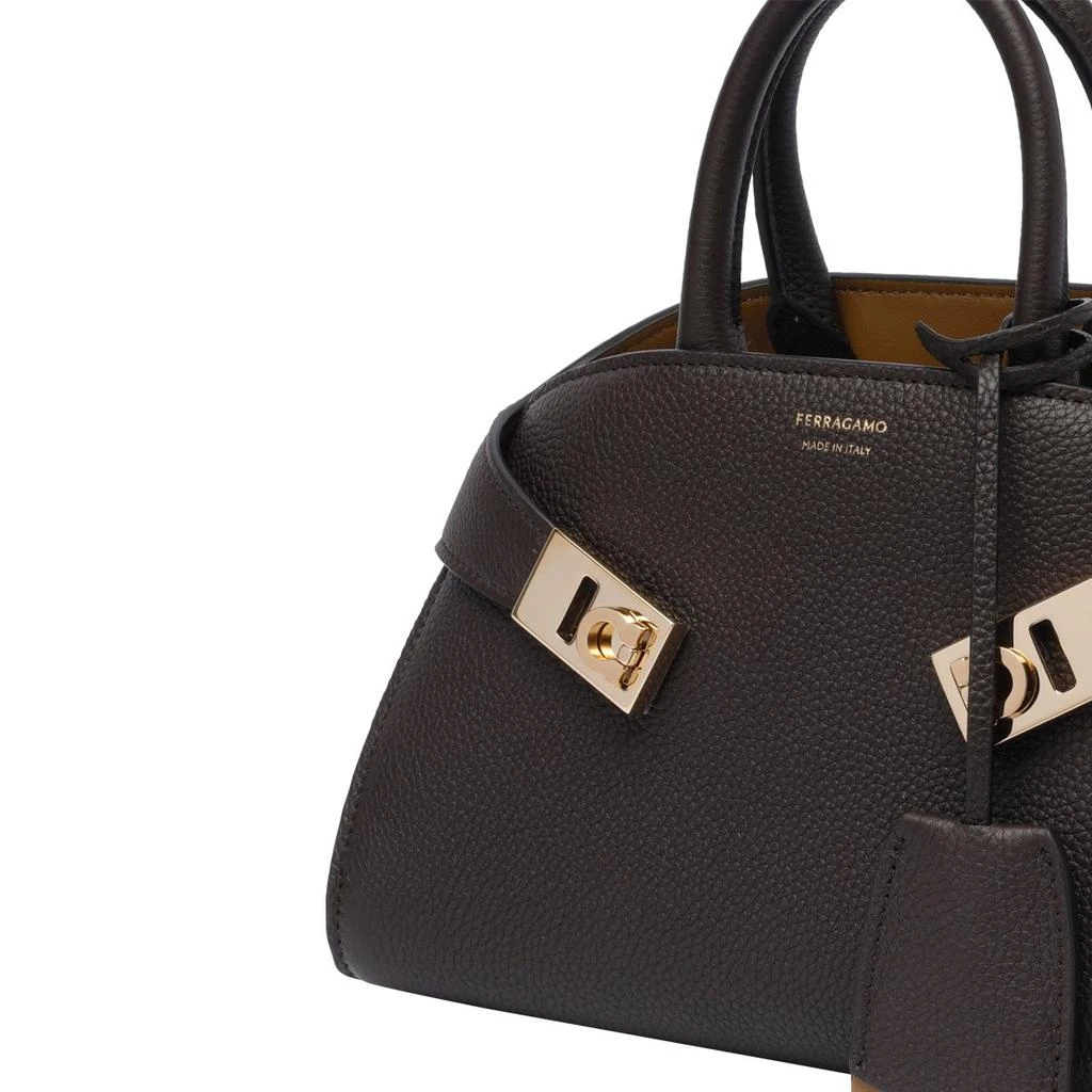 Salvatore Ferragamo Ferragamo Mini Hug Top Handle Bag 4