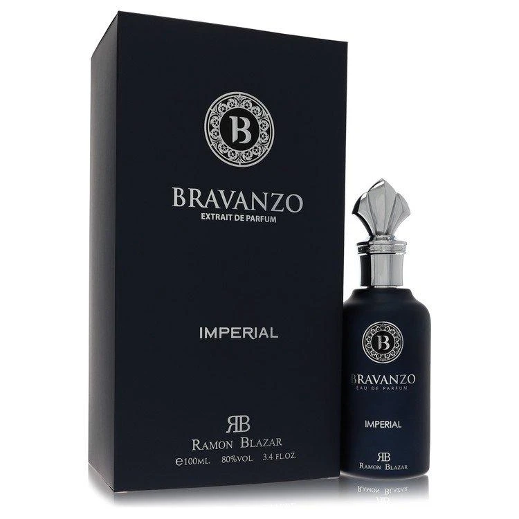 Dumont Paris 2pcs Combo Dumont Bravanzo Imperial by  Extrait De Parfum Spray 3.4 oz Men 1