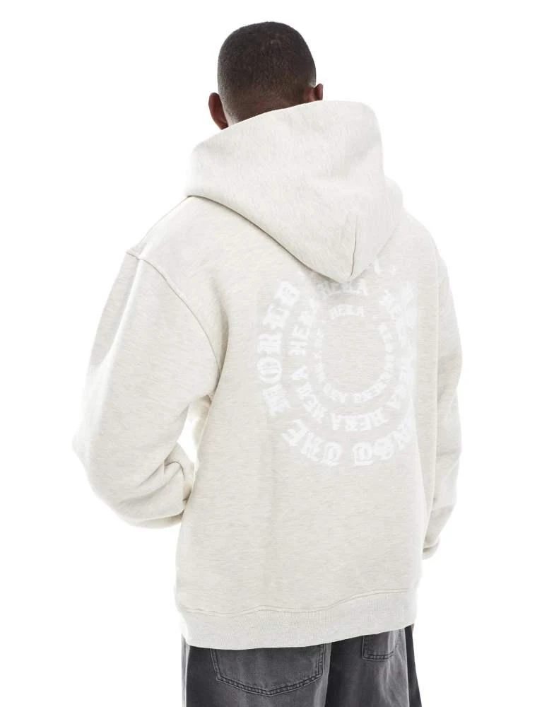 HERA Hera Mens vortex hoodie in oatmeal marl 1