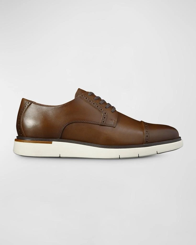 NEW ALLEN EDMONDS men\'s caleb leather lace-up dress shoes in brown Allen Edmonds Caleb Hybrid Cap Toe Derby (Men) | Nordstromrack main image 4