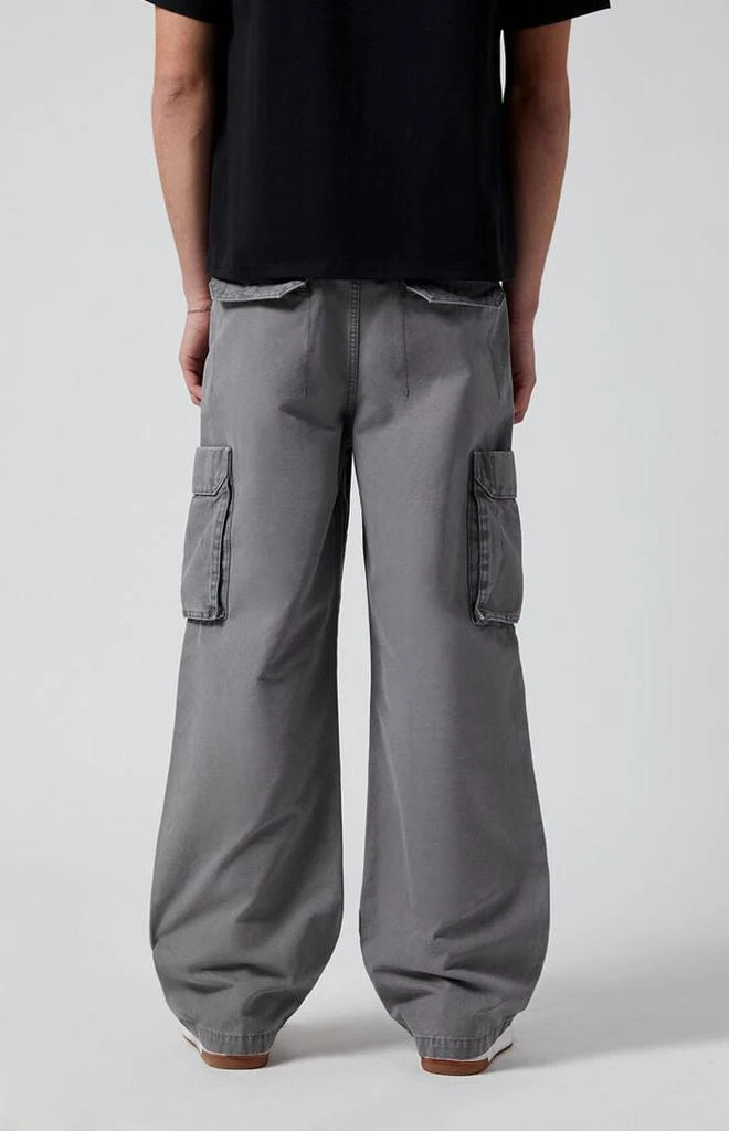 PacSun Blake Extreme Baggy Jeans Cargo Gray 4