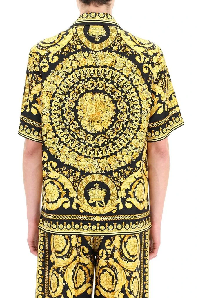 Versace Versace Short-Sleeved Barocco Printed Shirt 3