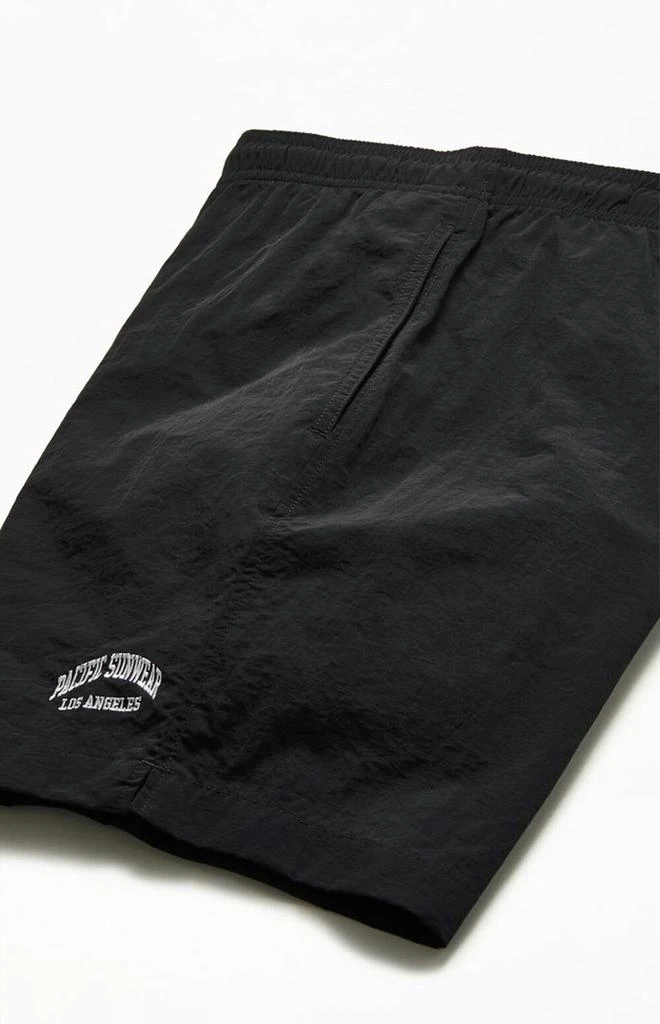 PacSun Nylon Collegiate 6.5" Swim Trunks 4