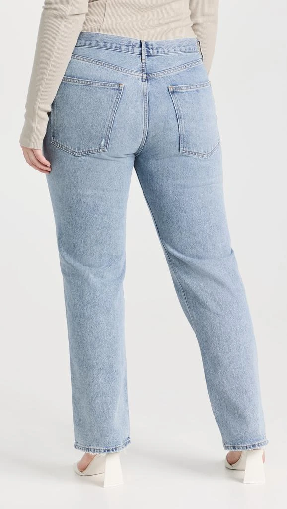 AGOLDE Lana Mid Rise Straight Jeans 11