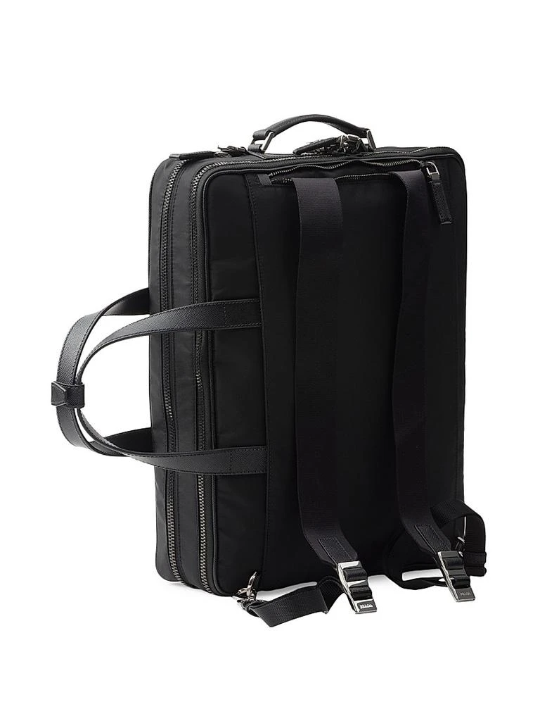 Prada Re-Nylon and Saffiano Leather Briefcase 6