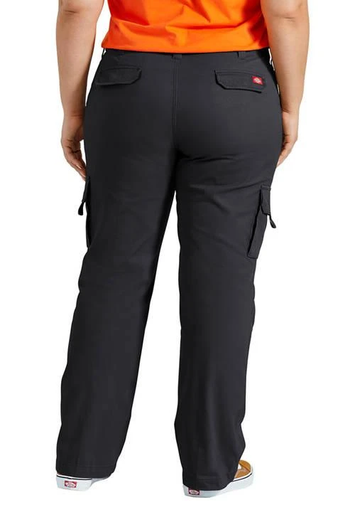 DICKIES Womens Plus Size Relaxed Cargo Pants 2