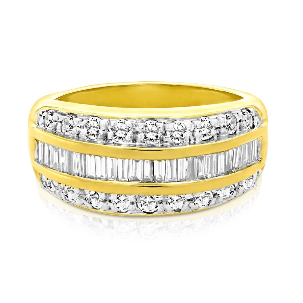 Vir Jewels 1 cttw Diamond Wedding Band 14K Yellow Gold Bridal Engagement Ring 4