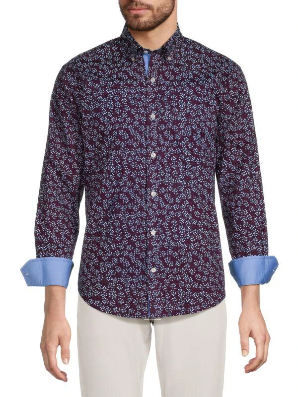TailorByrd Ditzy Print Shirt 1