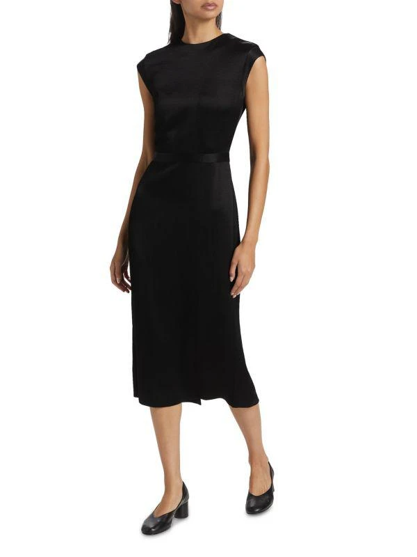 Derek Lam Cantini Cap-Sleeve Midi-Dress 3