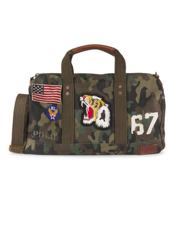 Ralph Lauren Camo Print Duffle Bag 1