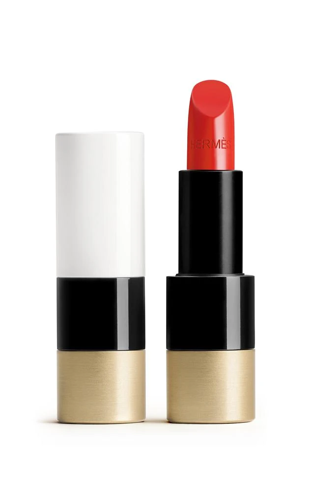 HermÃ¨s Beauty HermÃ¨s Beauty Rouge HermÃ¨s Satin Lipstick - 75 â Rouge Amazone - Moda Operandi 1