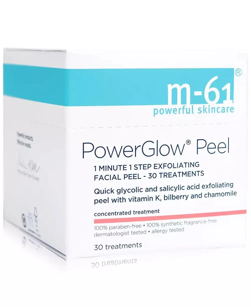 M-61 PowerGlow Peel 1 Minute 1 Step Exfoliating Facial Peel, 30 treatments 2