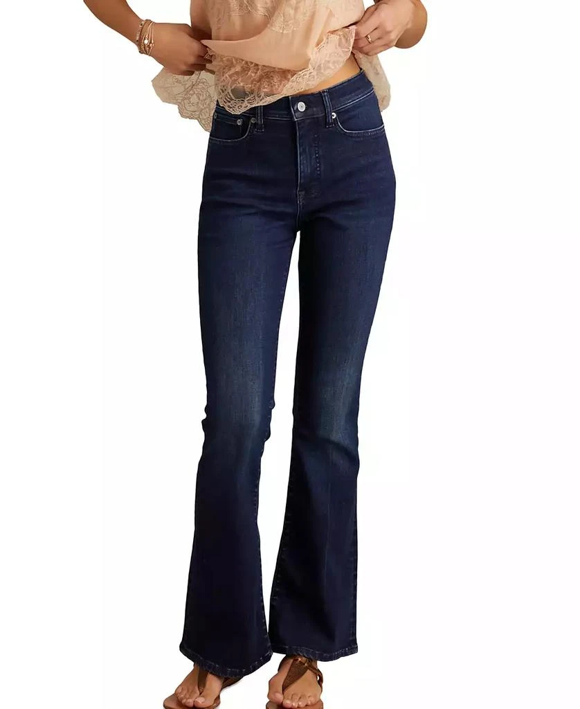 Lucky Brand Women
s Stevie High-Rise Flare Jeans 1