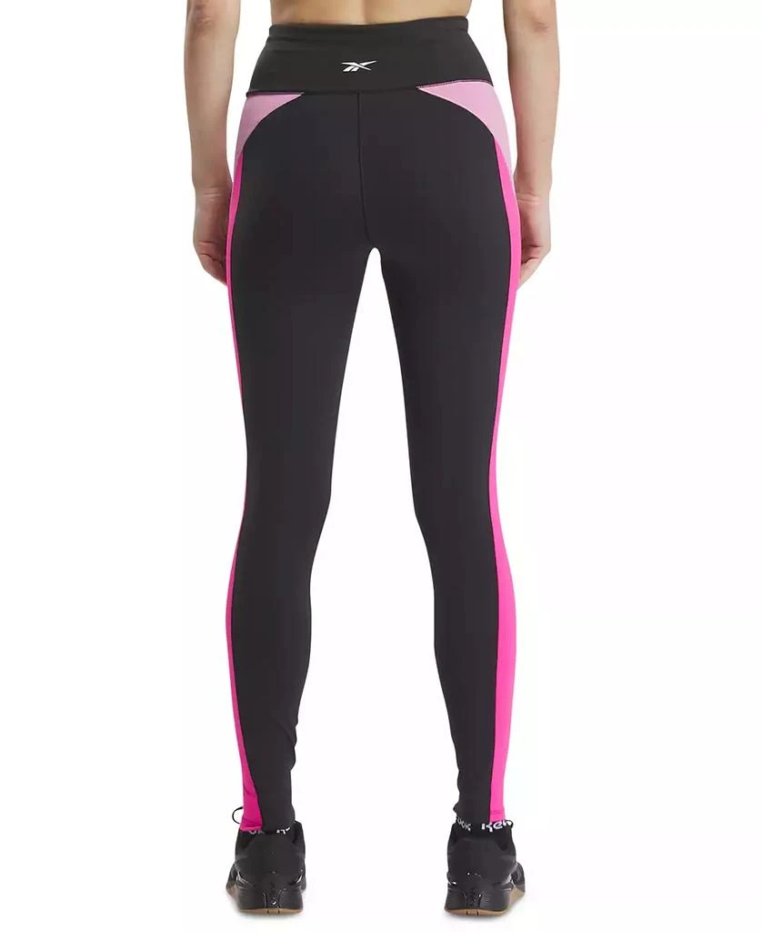 Reebok Women's Active Lux High-Rise Colorblocked Tights 2