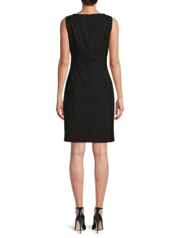 Theory Betty Virgin Wool Blend Dress