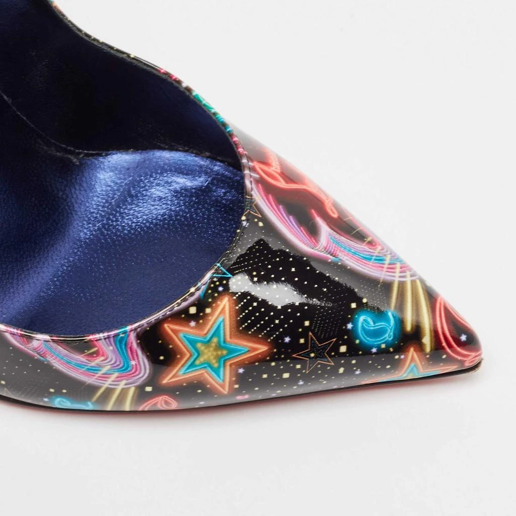 Christian Louboutin Christian Louboutin Multicolor Printed Patent Leather Hot Chick Pumps Size 39 7