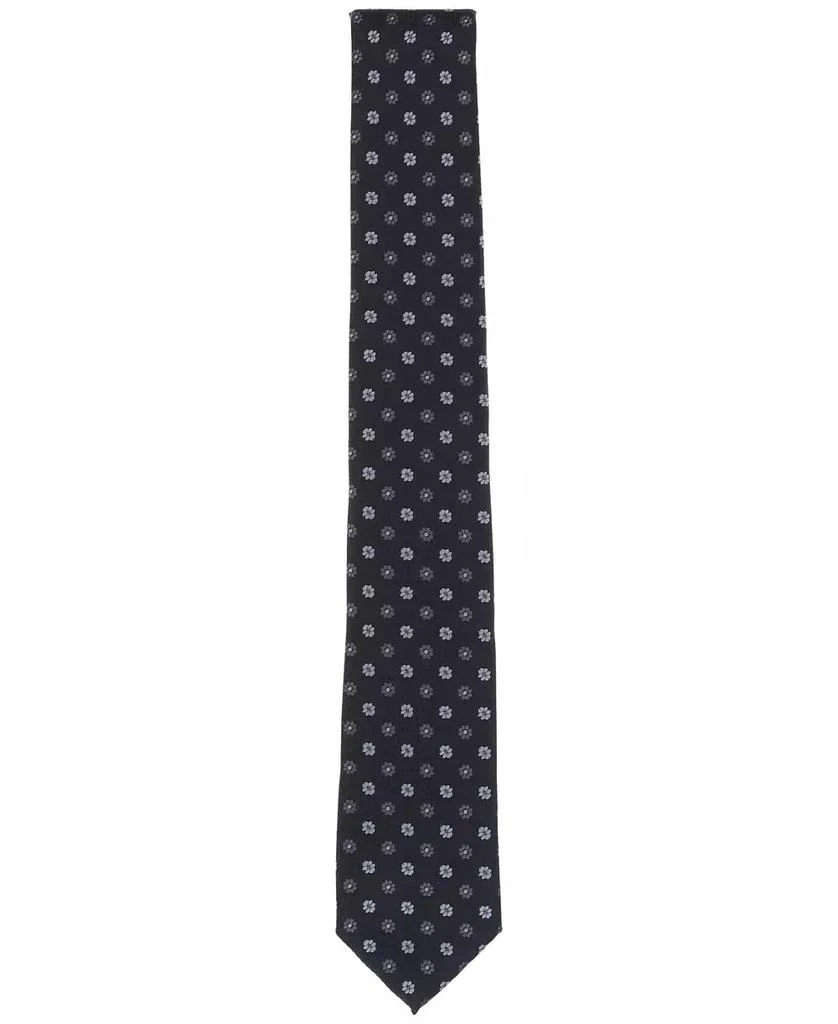 Bar III Men's Argyle Floral Medallion Tie, Exclusively at Macy's 2