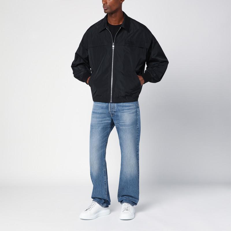 Alexander McQueen Lightweight zipped jacket black