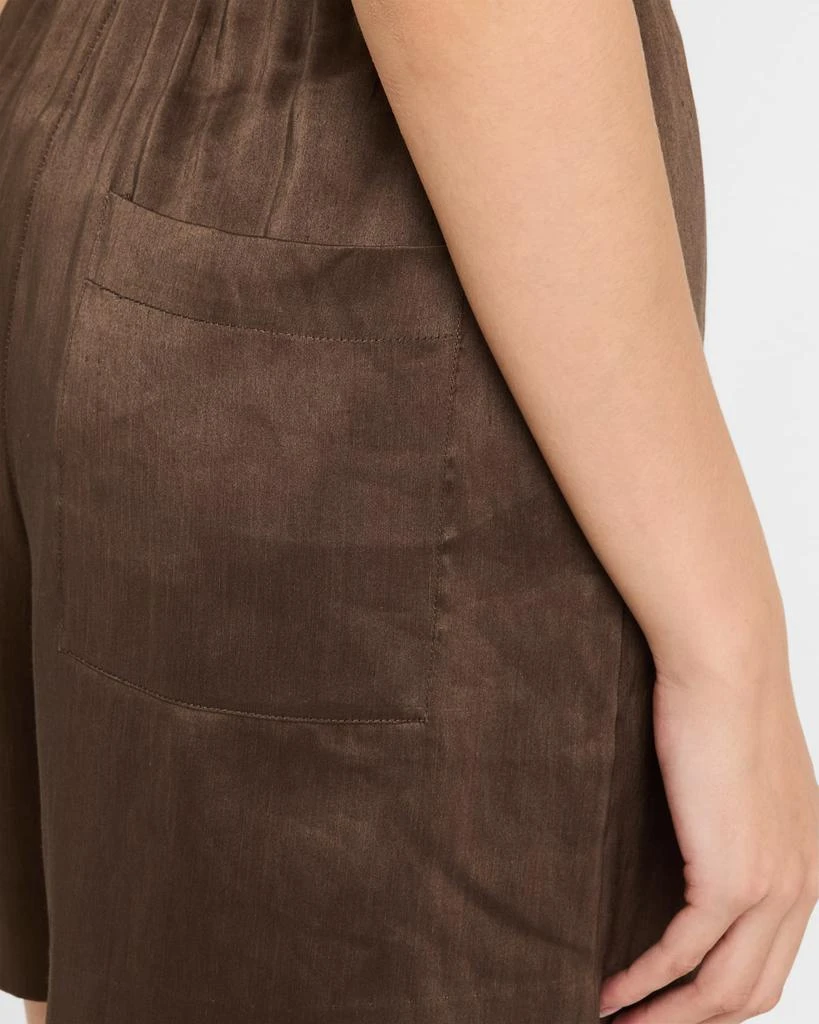 Loulou Studio Adonia Elastic Waistband Shorts 5