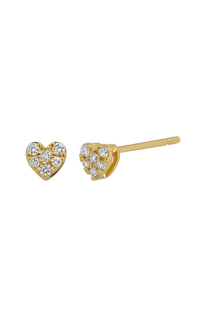 Bony Levy BL Icon Heart Stud Earrings - 0.13ct.