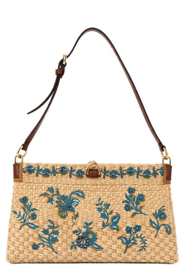 ETRO Etro Floral Embroidered Shoulder Bag 1