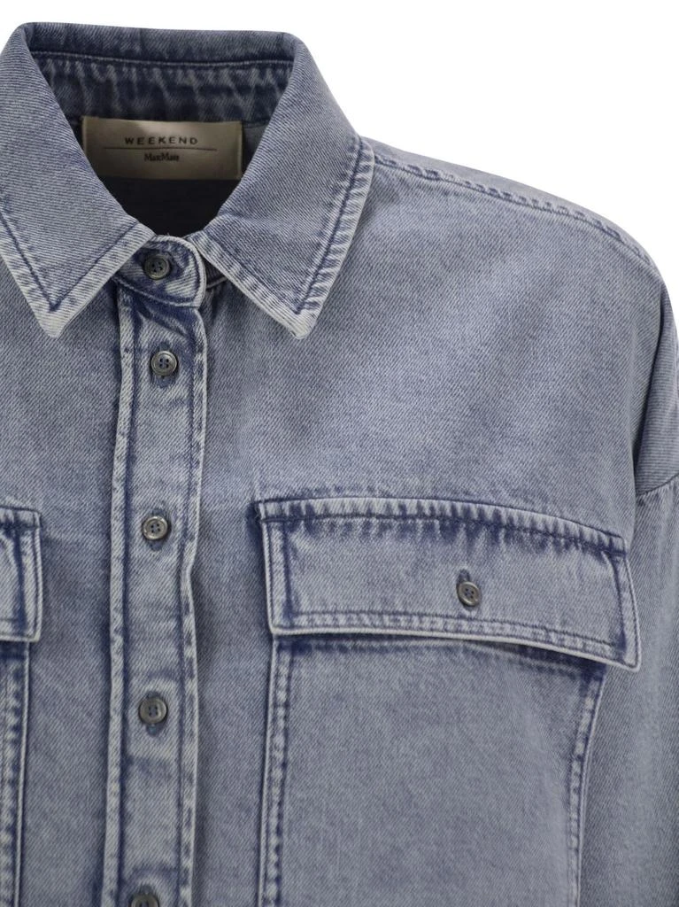 Weekend Max Mara Weekend Max Mara Zemira Button-Up Denim Shirt 4