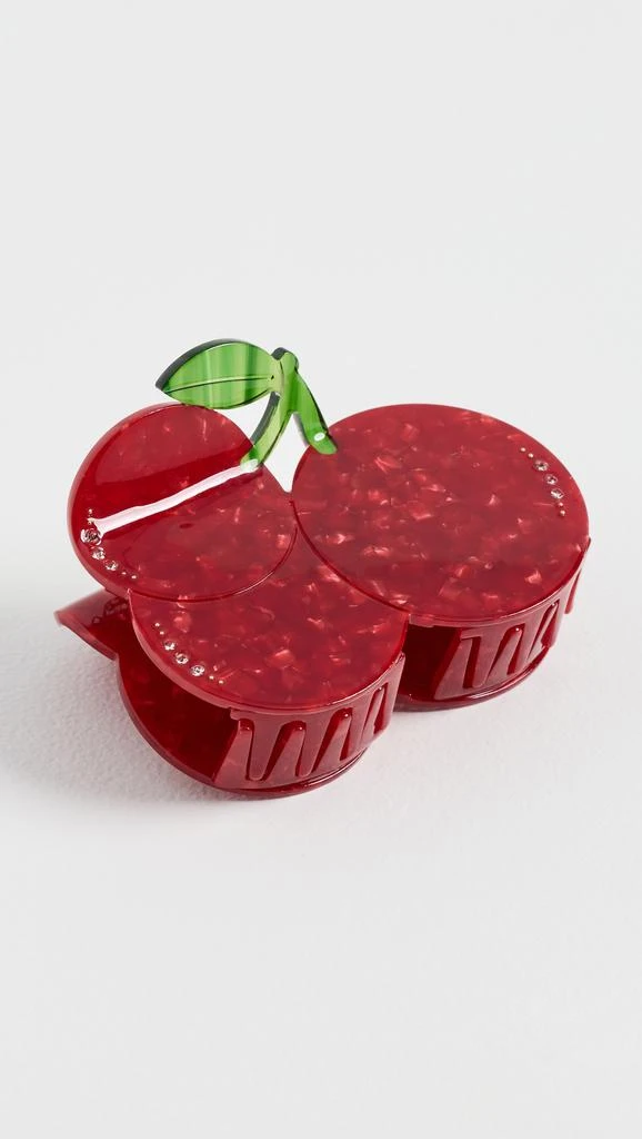 By Adina Eden Tart Cherry Hair Claw Clip from Shopbop