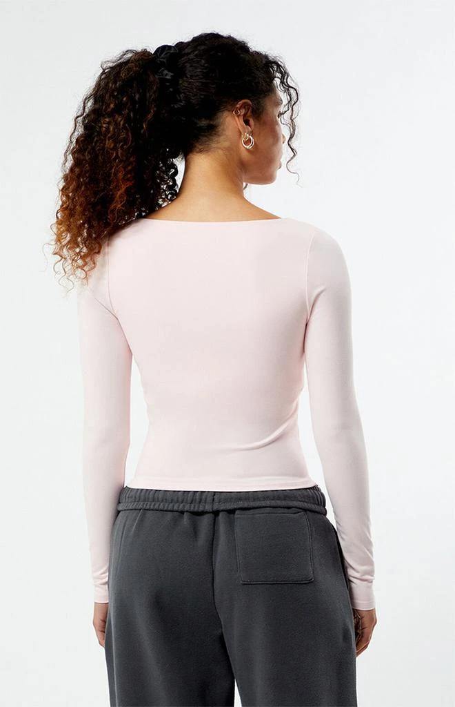Est. PAC 1980 Square Neck Long Sleeve Top 3