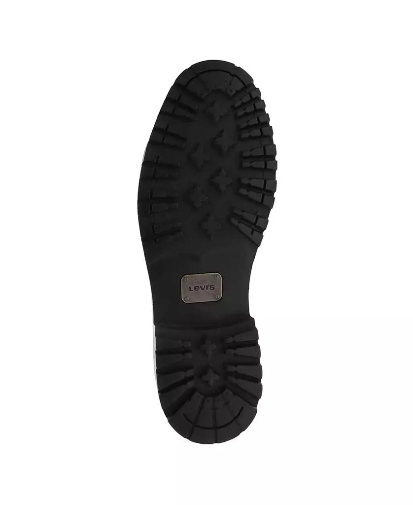 Levi's Men's Wyatt Faux Leather Lace-Up Boots 5